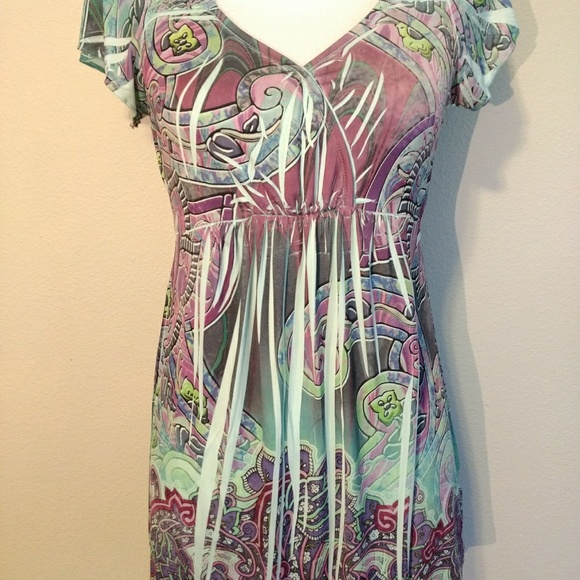 ONE WORLD Tops - One World Live And Let Live Women's Top Sz S